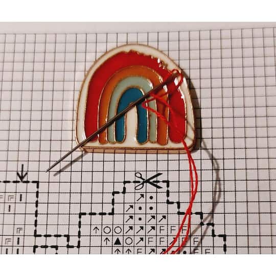 Wizardi 4/5" Rainbow Magnetic Needle Minder